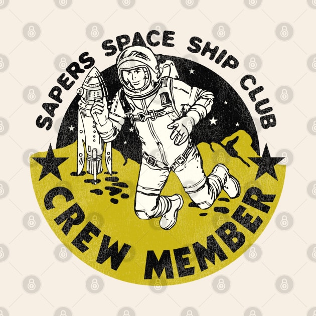 Sapers Space Ship Club Crew Member by darklordpug