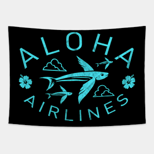 Aloha Airlines By Buck Tapestry
