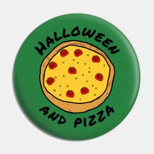 Halloween and Pizza Horror Food Pin