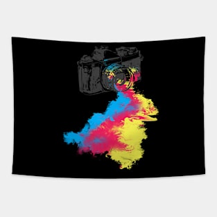 Camera CMYK Tapestry