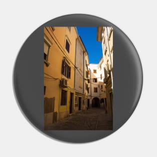 Street in Piran, Slovenia Pin