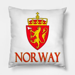 Norway - Norwegian Coat of Arms Design Pillow