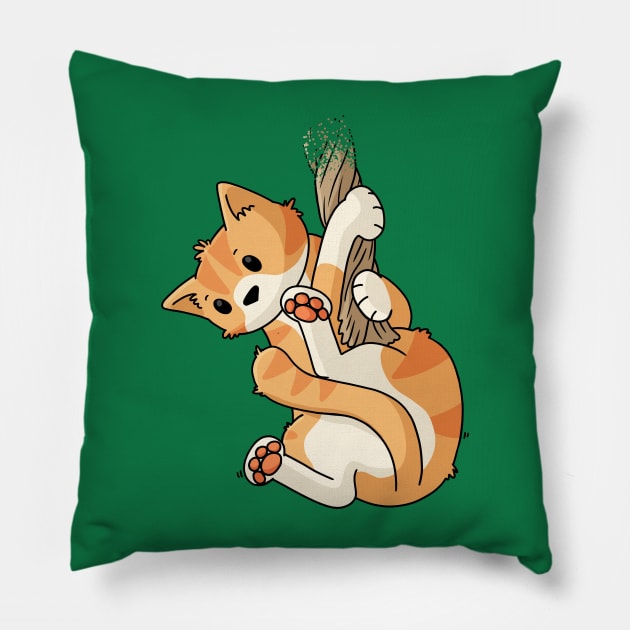 Oh Crap Pillow by Doodlecats 