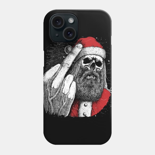 Bad Santa - This is your gift Phone Case by grimsoulart