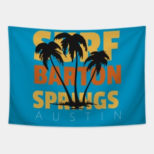 Surf Barton Springs Tapestry