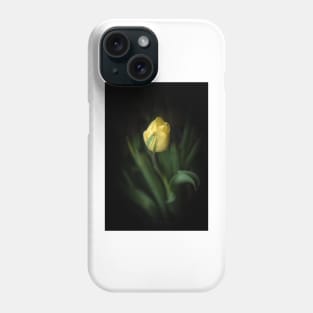 Single Yellow Tulip Still Life Phone Case