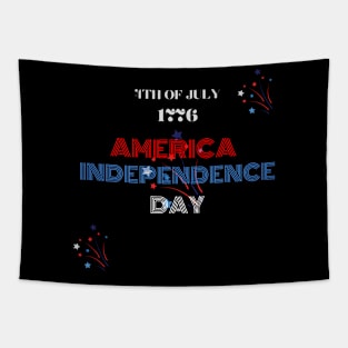 american independence t shirt Tapestry