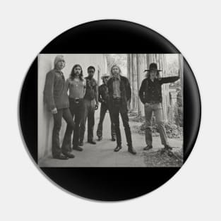 Allman Brothers / Vintage Photo Style Pin