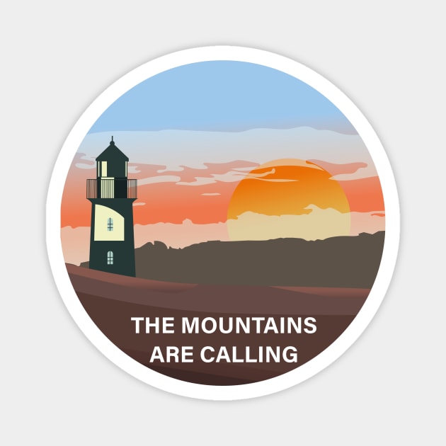 The mountains are calling Magnet by SummitSquad
