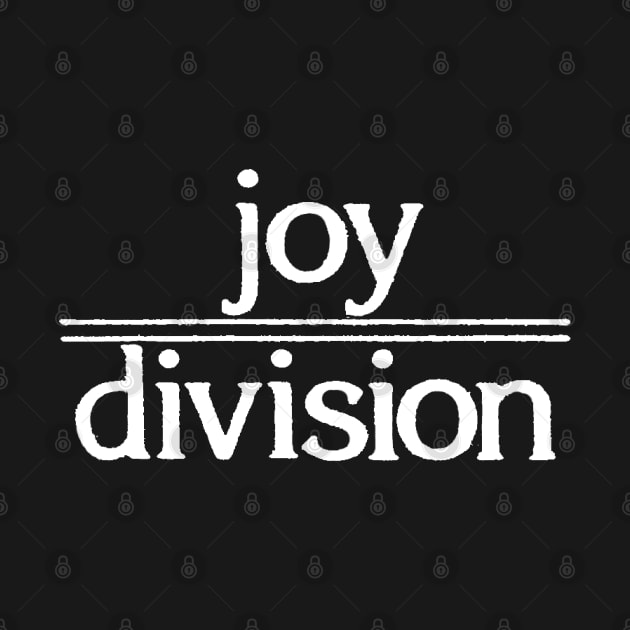 Joy Division Retro Design by poppersboutique