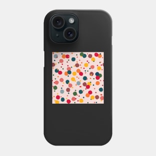 Bright confetti multicolour Phone Case