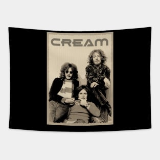 Tales of Brave Ulysses - Unleash the Journey with Creams Tee Tapestry