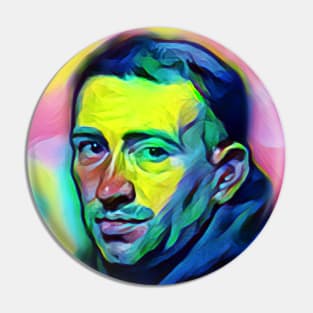 William of Ockham Portrait | William of Ockham Artwork 3 Pin