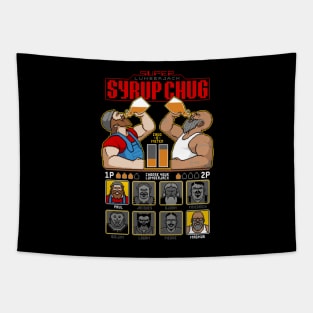 Super Lumberjack Syrup Chug Tapestry