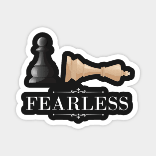 Fearless Chess Lover Magnet