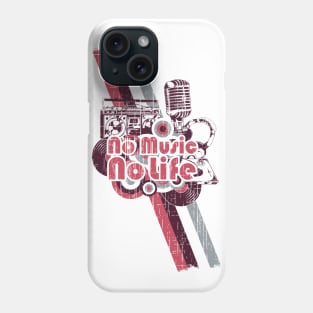 No Music No Life Phone Case