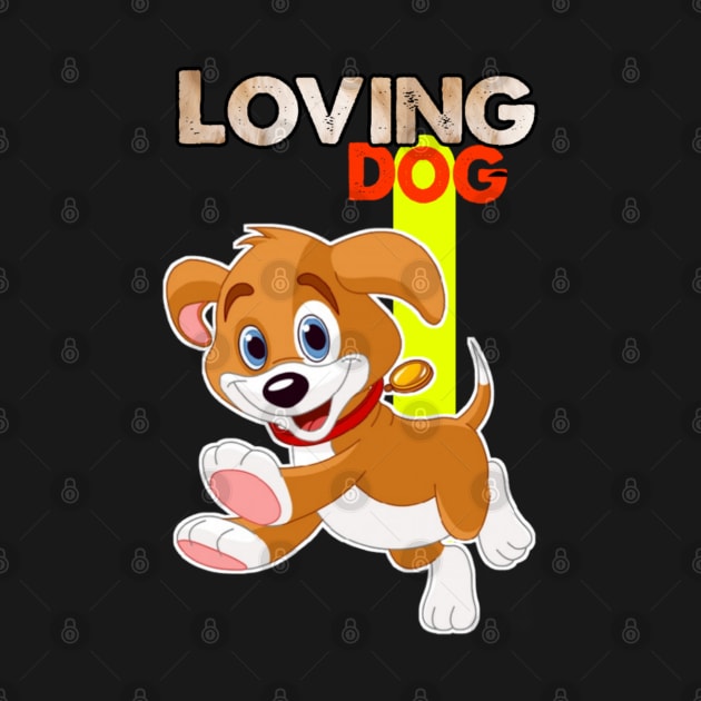 Loving Dog.Mug,Kids t-shirt, stickers, Hoodie, Men women by Farhan S