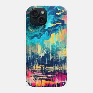 Cyber Cézanne - Abstract Art Phone Case