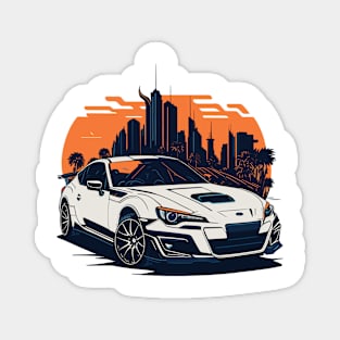 Subaru Impreza brz sti Classic Car Magnet