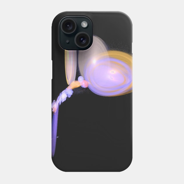 Discs and Verticals Phone Case by Lynn