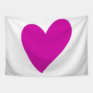 pink heart design art Tapestry