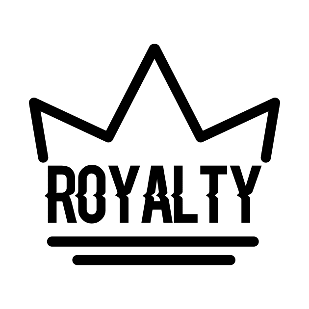 Royalty Black Crown Logo by RoyaltyApparel2018