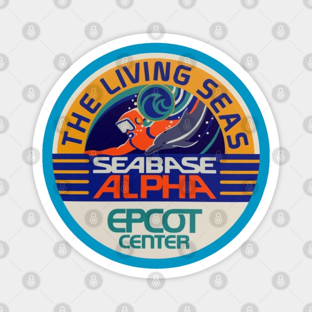 The Living Seas Magnet by Sunshine Tree Studios