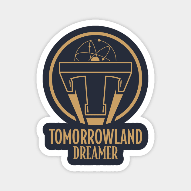 Tomorrowland Dreamer Magnet by seriefanatic