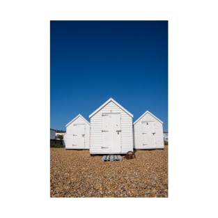 White beach huts, T-Shirt