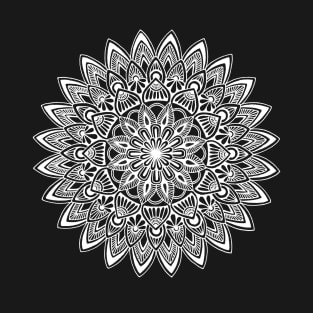 Mandala (white) T-Shirt