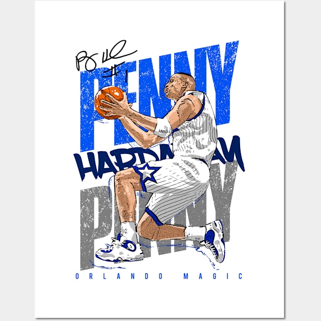 Penny Hardaway Orlando Magic Penny Hardaway Poster Apparel & Jerseys  Poster for Sale by DrawMeASong