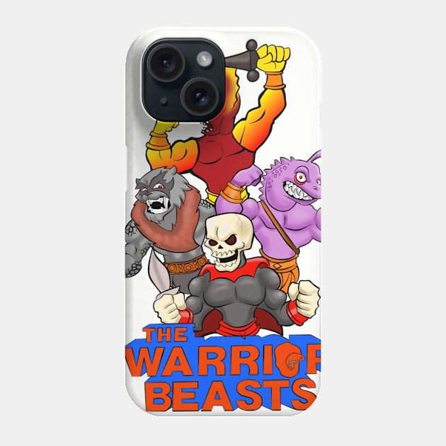 The Warrior Beasts Phone Case by nhernandez99