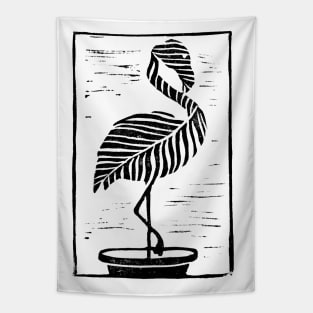 Flamingo Plant Tapestry