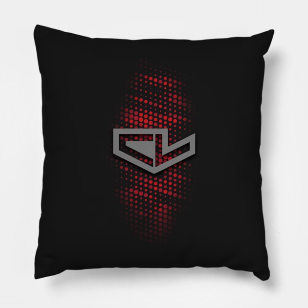 Charles Leclerc Logo Pillow by Rflectionart