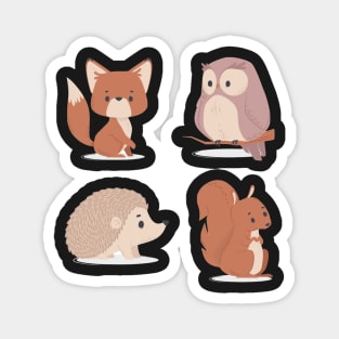 Cute Forest Animals Pack Magnet