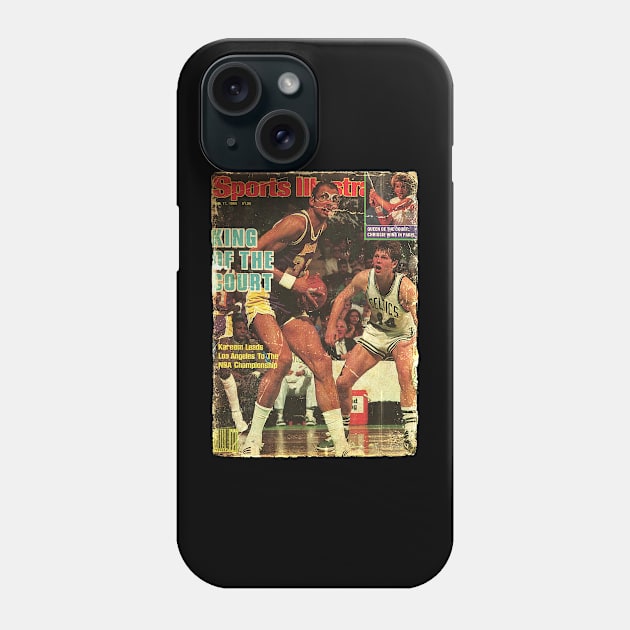 COVER SPORT - SPORT ILLUSTRATED - KING OF THE COURT Phone Case by FALORI