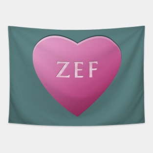 Zef Candy Heart - Pink Tapestry