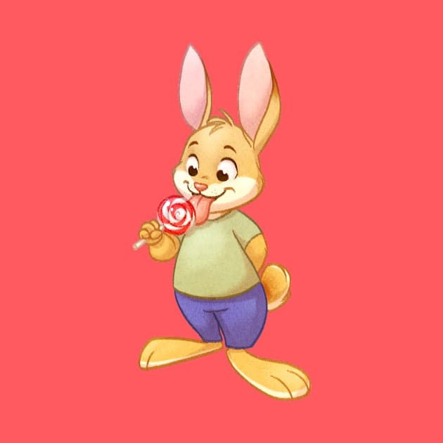 Lollipop Bunny by ChelseaKenna