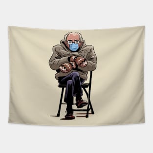 Bernie Mittens Tapestry