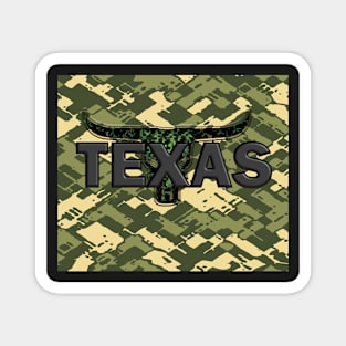 Texas Camo Magnet