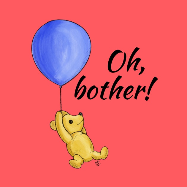 Oh, bother! - Winnie The Pooh and the balloon by Alt World Studios