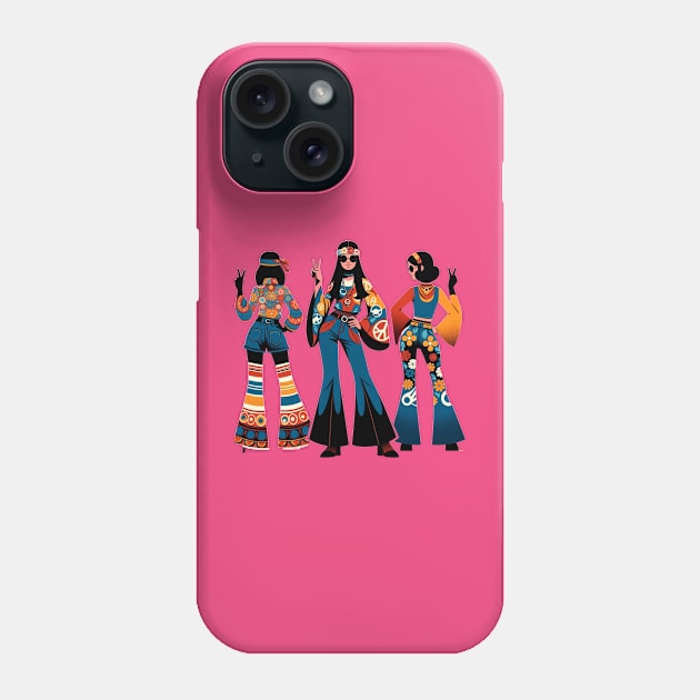 HippieChick Phone Case by RelishLondon