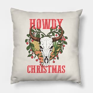 Howdy Christmas Pillow