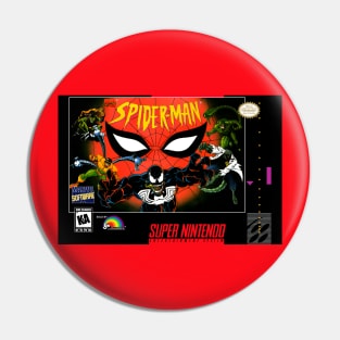 SNES SpiderGame Pin