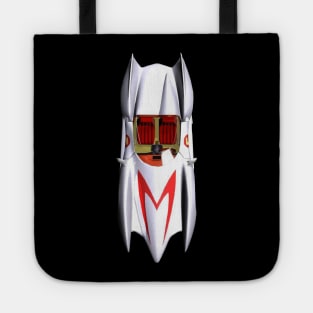 Speed Racer - Mach 5 Car Top - Vintage Retro - Clean Tote