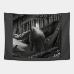 Swamp Creature Tapestry