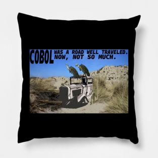 COBOL was a road well traveled; now, not so much. Pillow