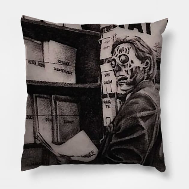 They Live Pillow by kaulang