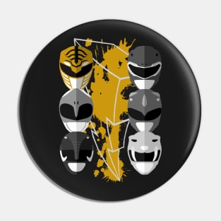 It's Morphin Time - White Tiger Pin