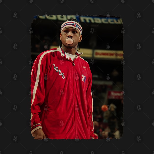 Allen Iverson - Chewing Gum Vintage by Milu Milu